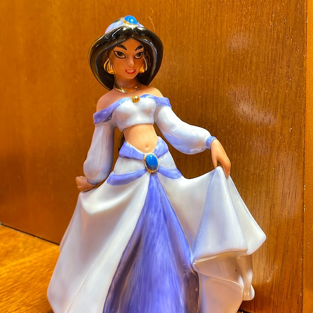 Vintage Disney Princess Jasmine porcelain figurine